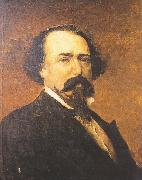Antonio Cortina Farinos A.C.Lopez de Ayala oil painting on canvas